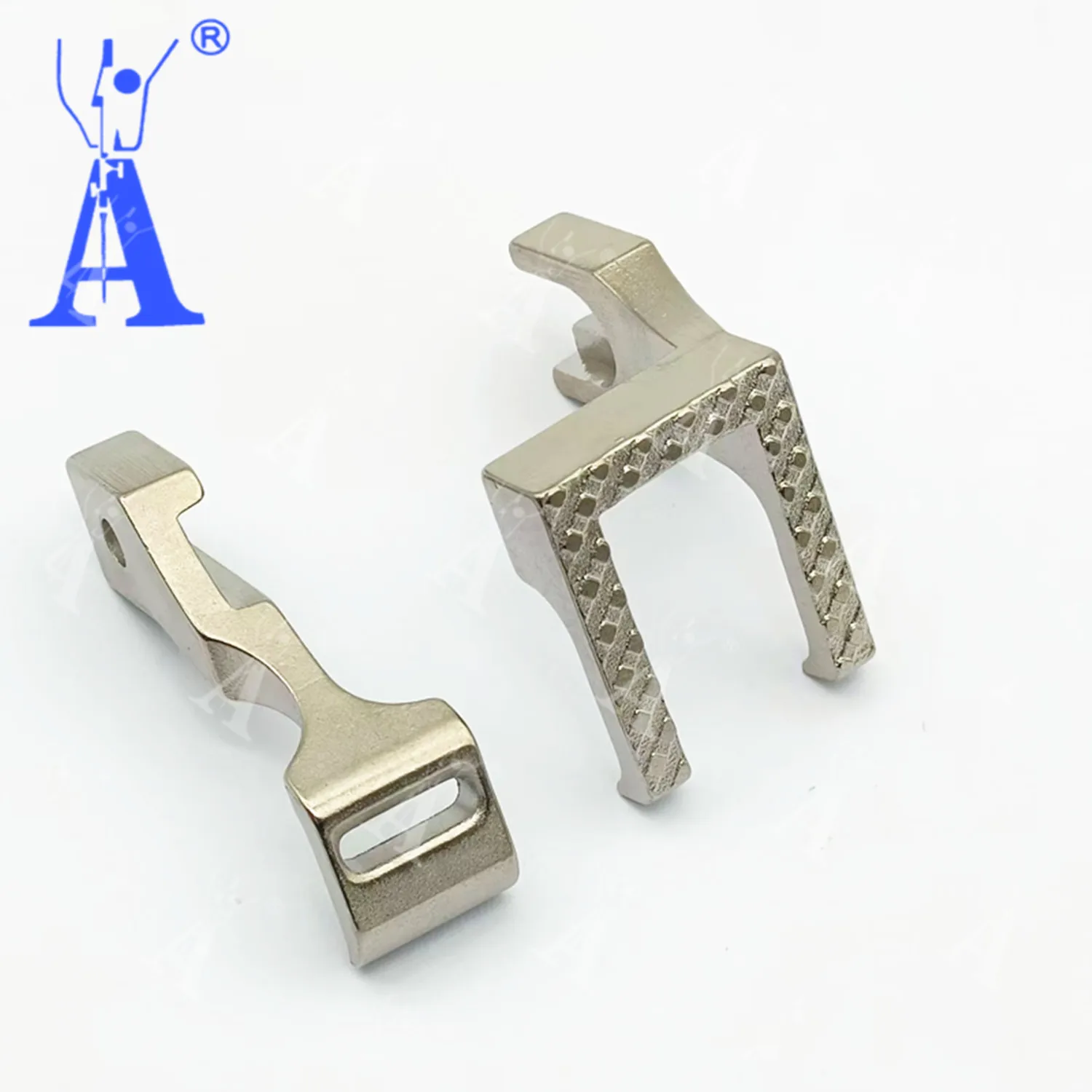 Triangle 2530 Double-Sided Open Stitch Presser Foot for Seam Machine Herringbone Single-Side Overlock Presser Foot 1530