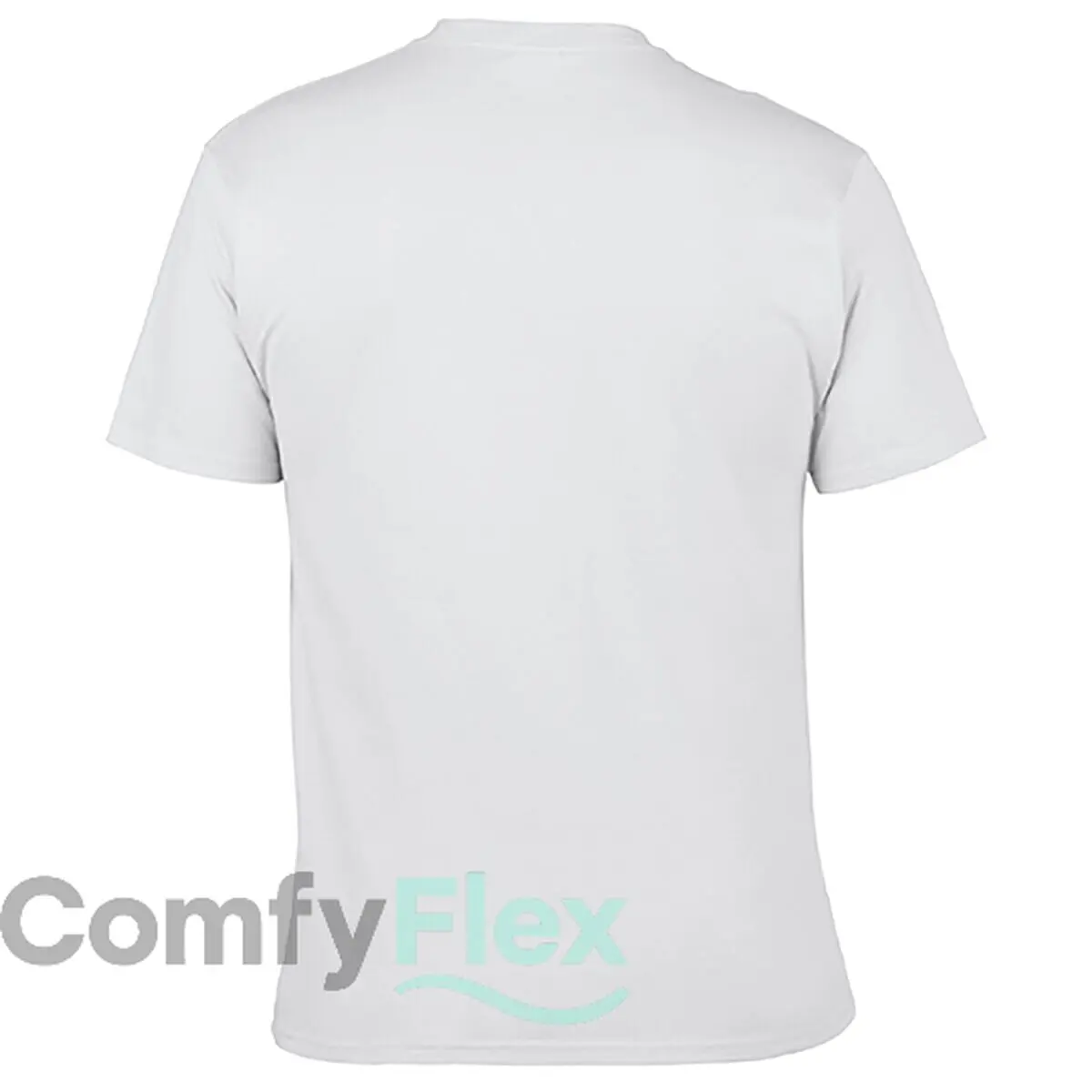 Black Five Point Star Silhouette Graphic short-sleeved T-shirt