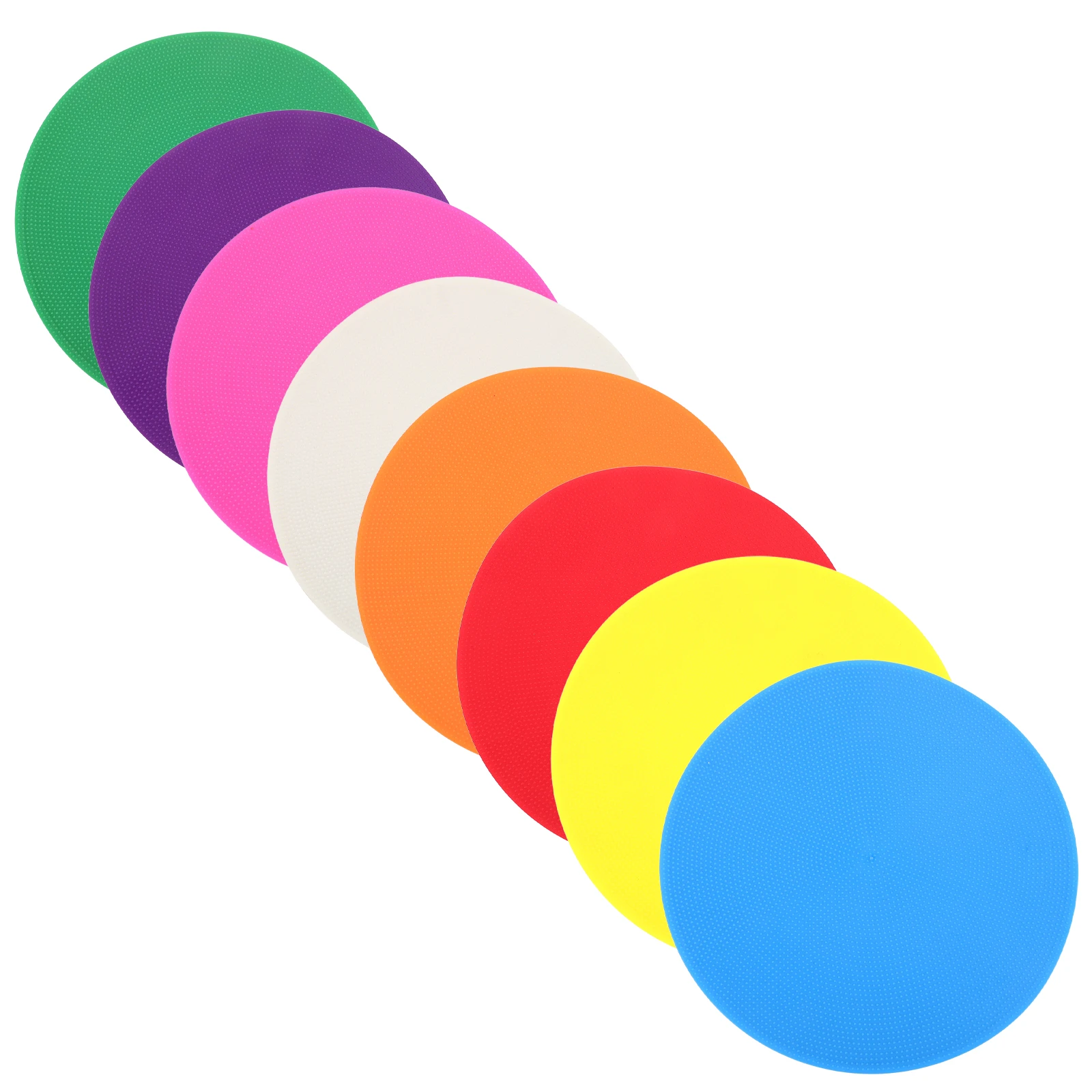 

Digital Mats Plastic Discs Agility Training Equipment Football Round Markers Durable Circular Signs Soccer