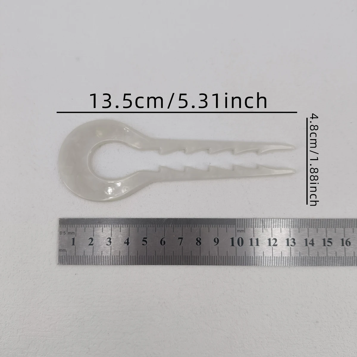 13 سنتيمتر موضة U-شكل دبوس الشعر شوكة الشعر العصرية حمض الخليك المواد مشبك شعر أغطية الرأس اكسسوارات للنساء الفتيات مجوهرات الرجعية