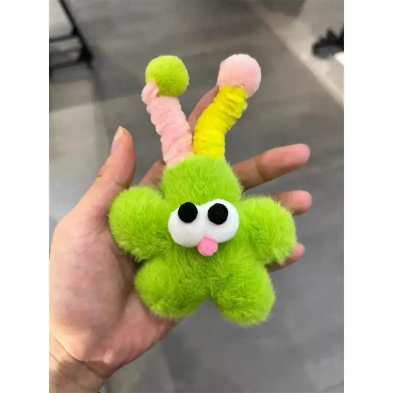 Playful Cartoon Hairpin Ugly And Cute Long Tail Phrase Side Clip Unique Weird Bar Hairpin Practical Cartoon Lovely Plush