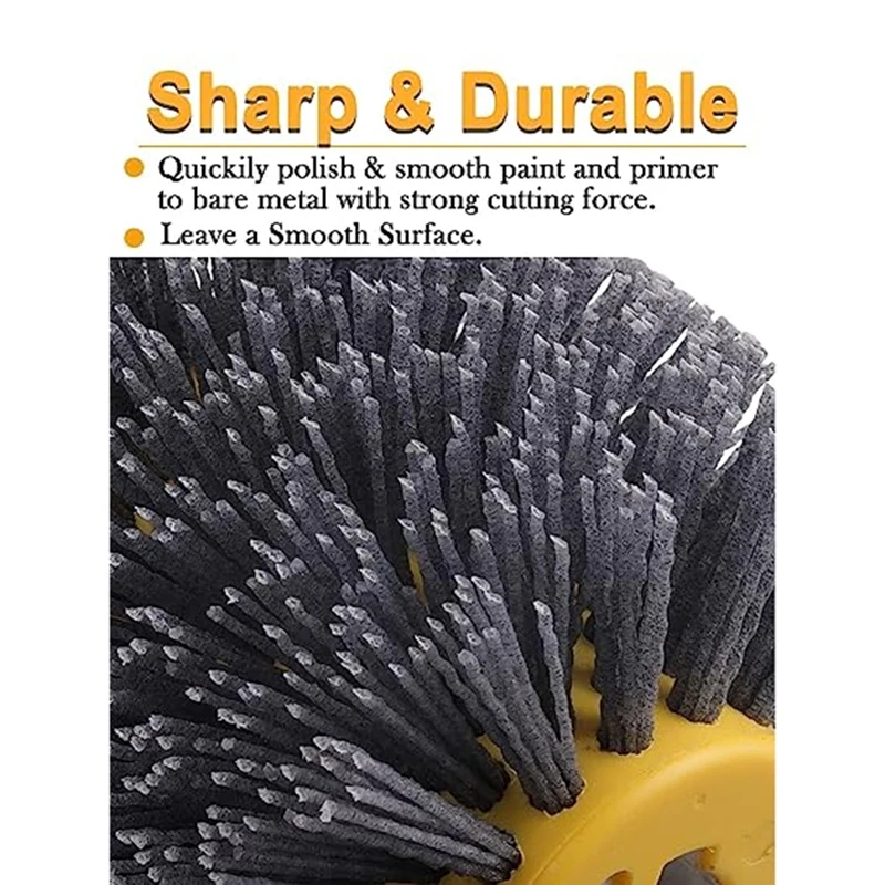 Top-Abrasive Wire Drawing Wheel Antique Grain Wood Open Paint Wood Grain Restoration Drawing Wheel Drum Polishing Brush