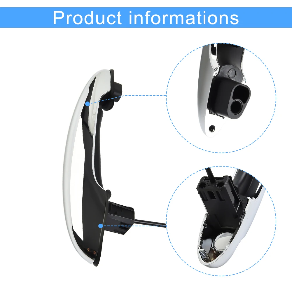 

Front Right Door Handle for Mini For Cooper R50 R59 Direct Fit Replacement Part 51217198472 No Assembly Needed