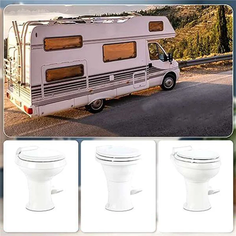 

Authentic High-Quality RV Toilet Seal & Flange Kit - Perfectly Compatible With RV 300/310/320 Series Toilets Durable