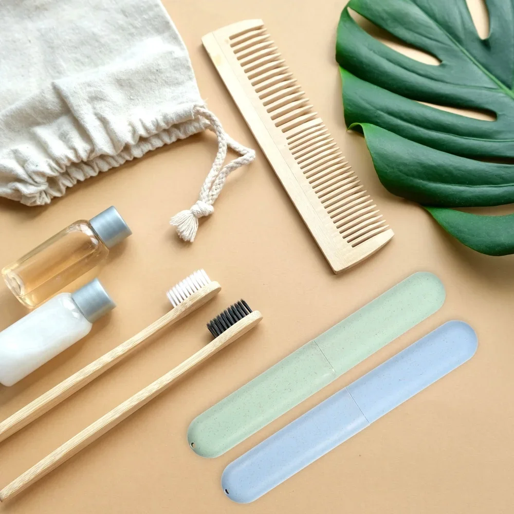 2 шт., дорожные держатели для зубных щеток, пылезащитный, портативный, легкий, из полипропилена, для нескольких сцен, идеальное домашнее деловое поездка