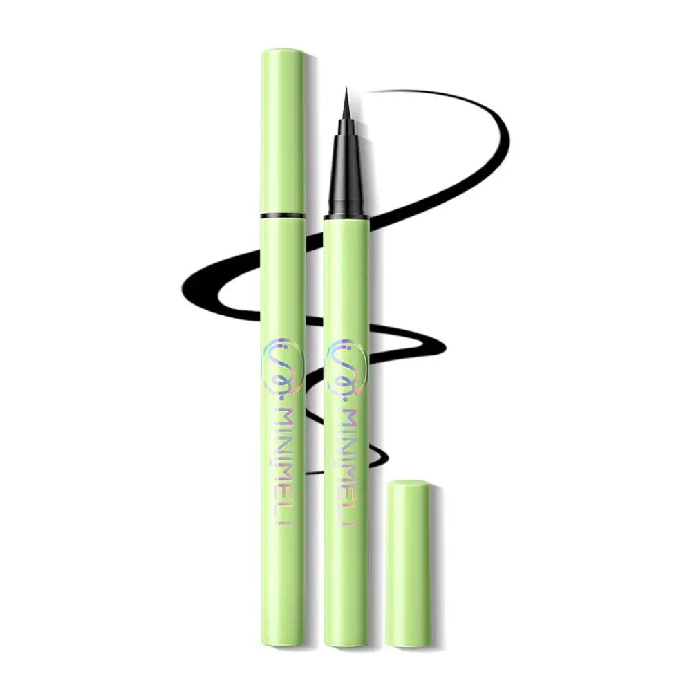 0.6G Vloeibare Eyeliner Pen Waterdicht Sneldrogend Zonder Comestics Tools Schoonheid Bloeiende Make-Up Eyeliner Ogen Pen F9m6