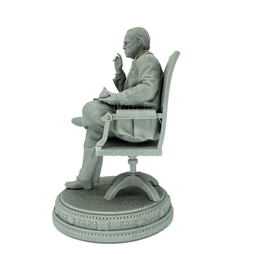 Classic Suit Man Resin Figure 1/24 Miniature Unpainted Plastic Model Kit Not assembled A204