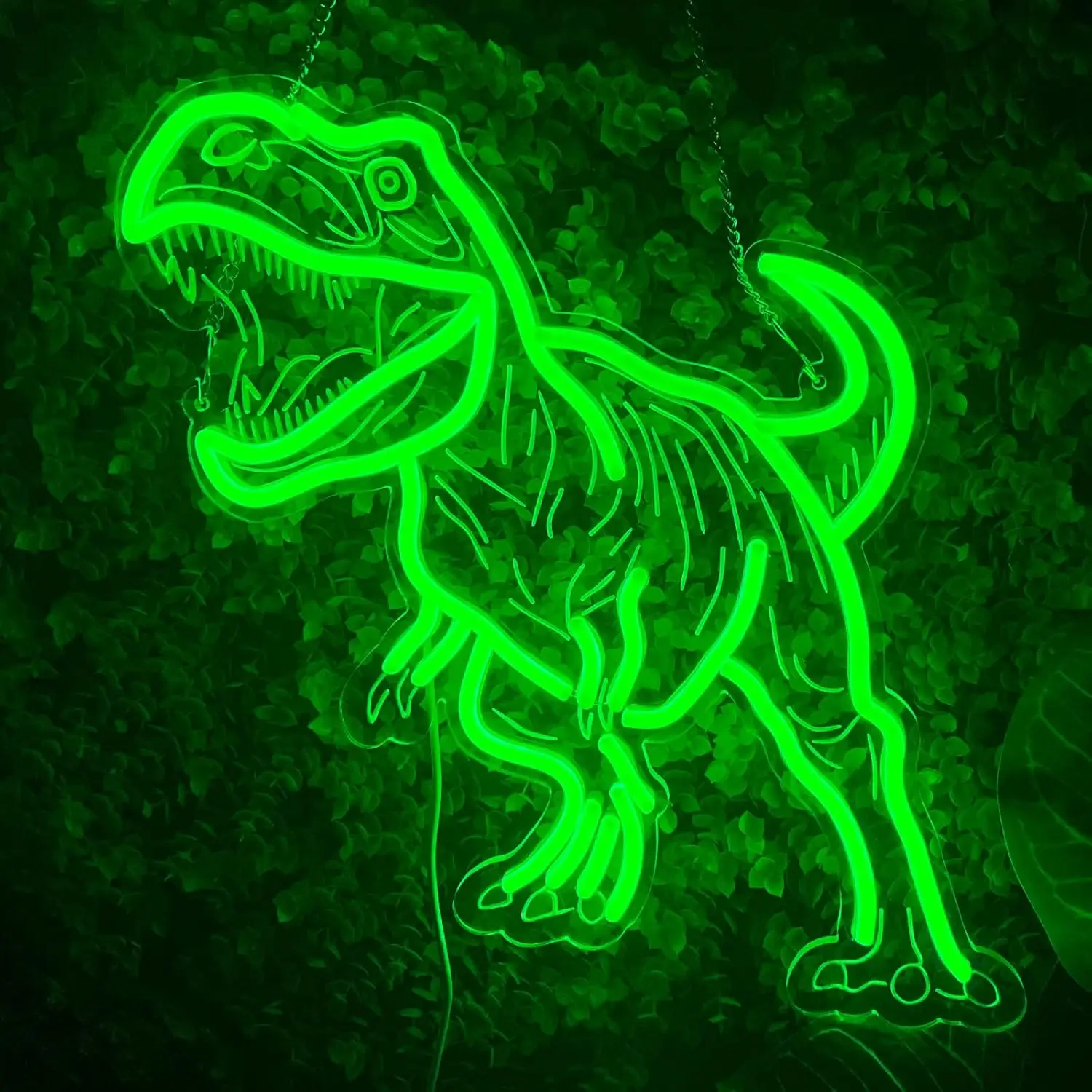 

Неоновая вывеска в виде динозавра, USB с регулируемой яркостью, светодиодный неоновый свет для игровой комнаты, спальни, вечеринки Юрского периода, украшения дома, подарок на день рождения, Рождество