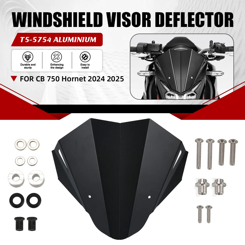 

FOR Honda CB750 HORNET 2022-2023-2024-2025 Motorcycle Windshield Windscreen Hornet Accessories Sport Screen Windshield Deflector