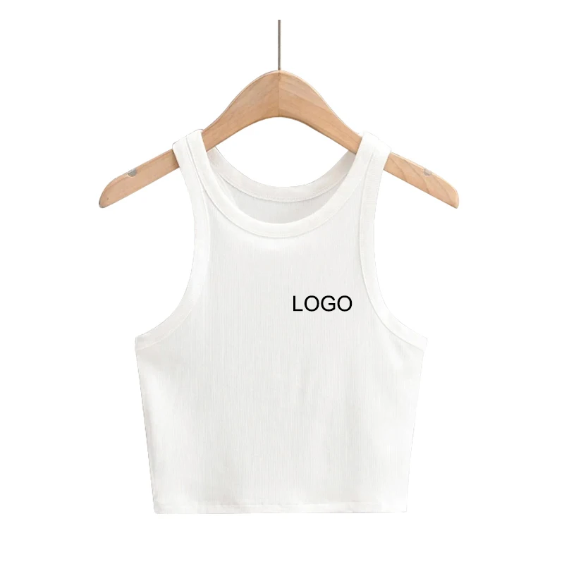 Customized Women Tank Vest Summer Fashion Personality Printed Sexy Slim O-neck Sleeveless Sport Vest Fitness Tank Tops