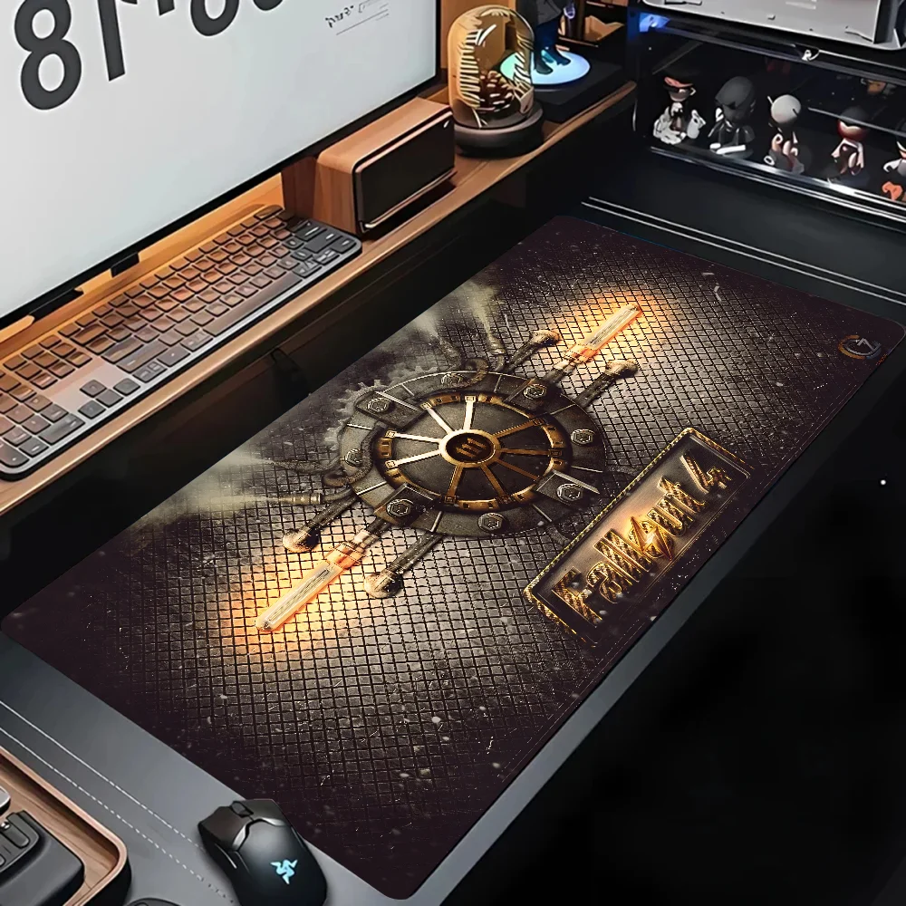 HD -F-Fallout Mousepad Large Gaming Mouse Pad LockEdge Thickened Computer Keyboard Table Desk Mat