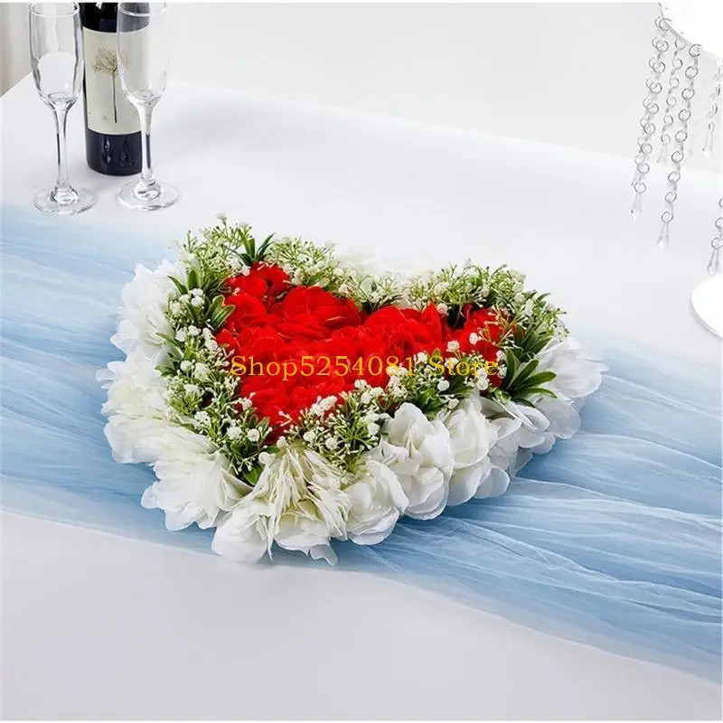 AXYC Artificial Flower Bouquets Artificial Rose Flower Arrangement for Wedding Centerpieces Valentines Decoration Photo Props