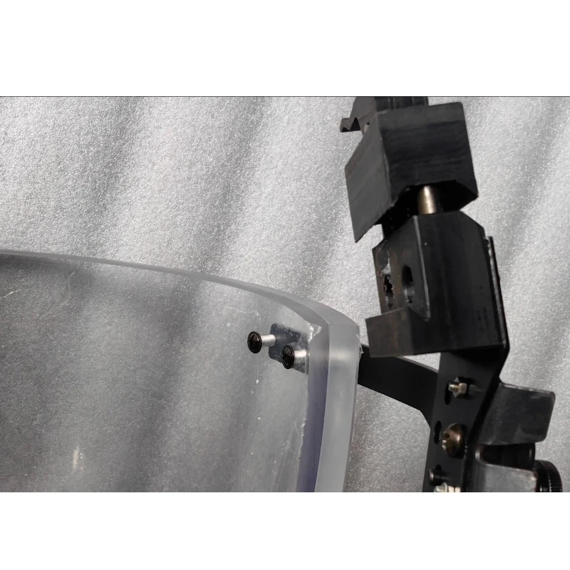 NIJ IIIA Bulletproof Visor Ballistic Mask Detachable Tactical Visor For Bulletproof Wendy Helmet