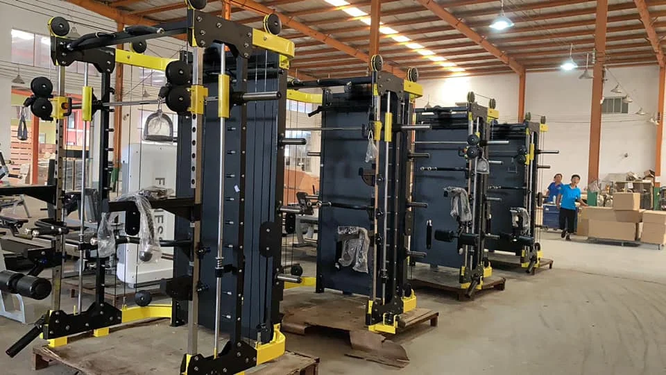 Gym Workout Equipment Stregth Machine Multifunctional Trainer Power Cage Multifunction Smith