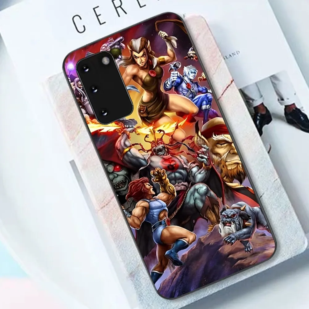 Custodia per telefono Cartoon ThunderCats per Samsung S 9 10 20 21 22 23 30 23plus lite Ultra FE S10lite Fundas