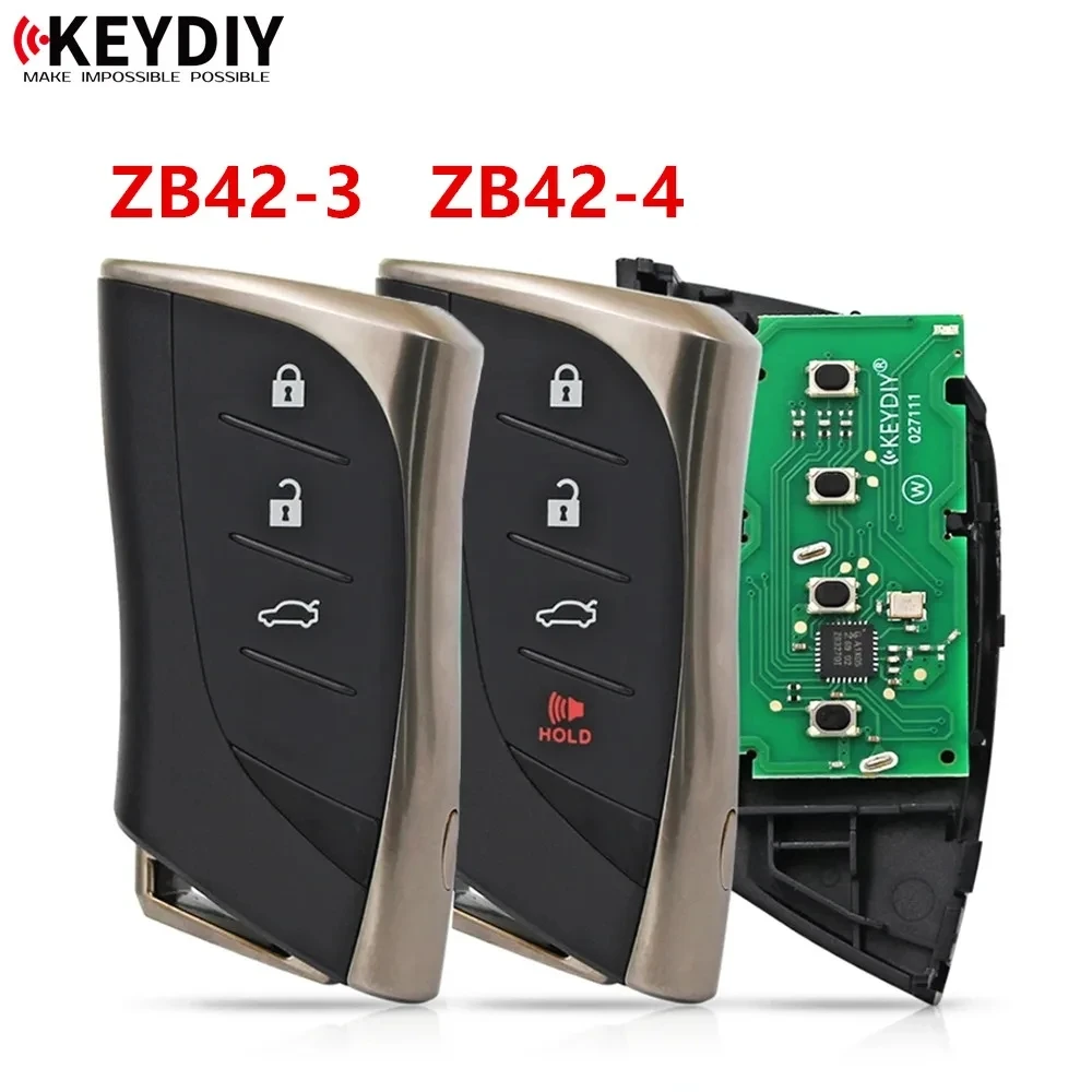 KEYDIY KD Smart Key ZB Remotes ZB02-3/08-3/10-3/12-3/12-4/22-5/32/33-4/42-3/42-4/21-5/25-4/ Multiple for KD-X2 Key Programmer