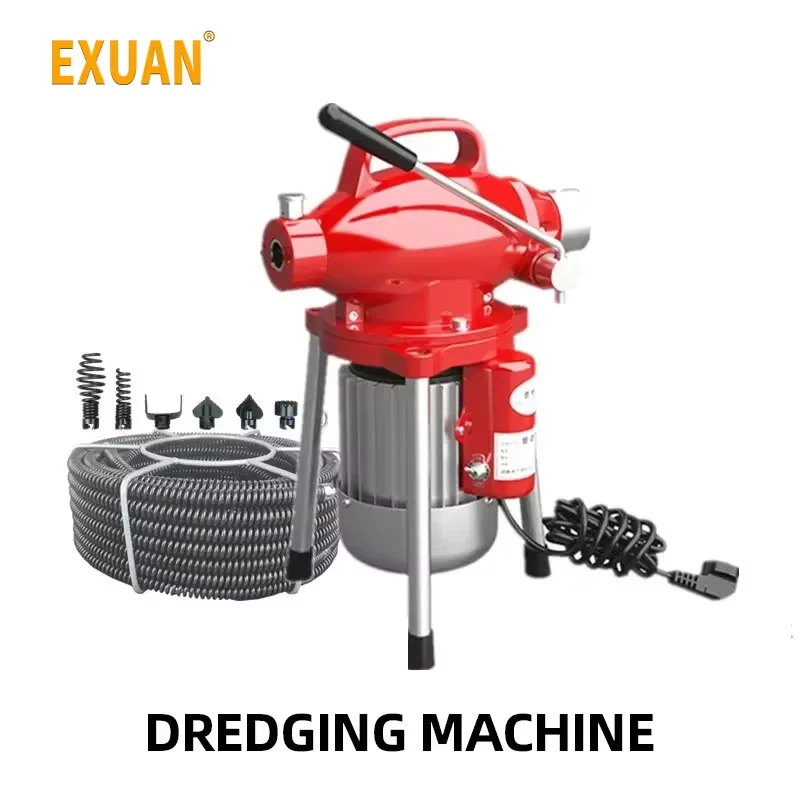 

Pipe Dredging Machine Household Toilet Tool Toilet Lock Floor Drain Pipe Blockage GQ-80 Electric Sewer Pipe Unblocking Machine