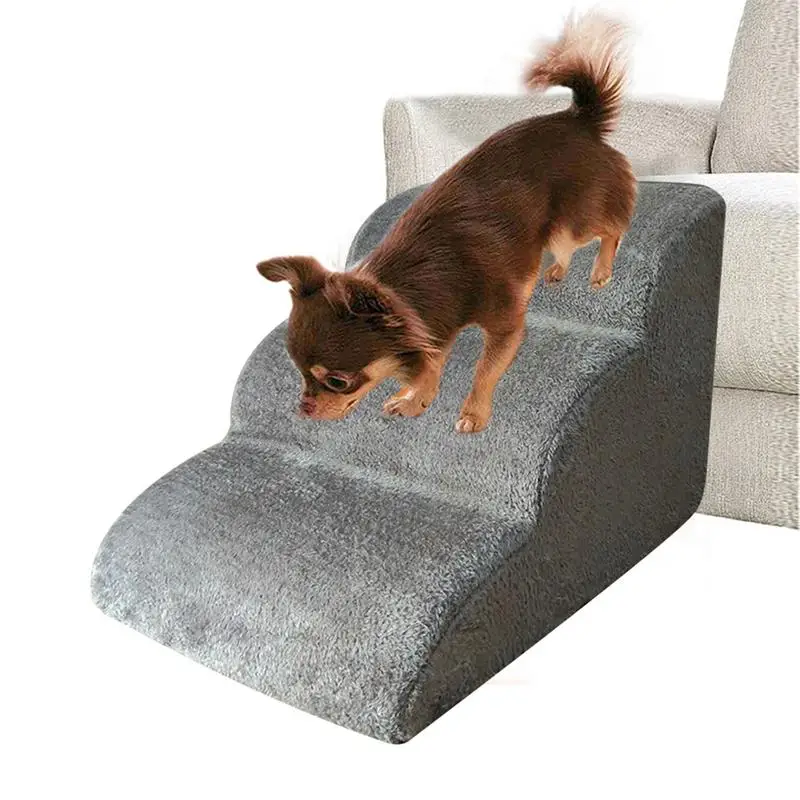 Dog Stairs Pet 4 Steps Stairs for Small Dog Cat Dog House Pet Ramp Ladder Anti-slip Removable Dogs Bed Stairs Casa De Perro