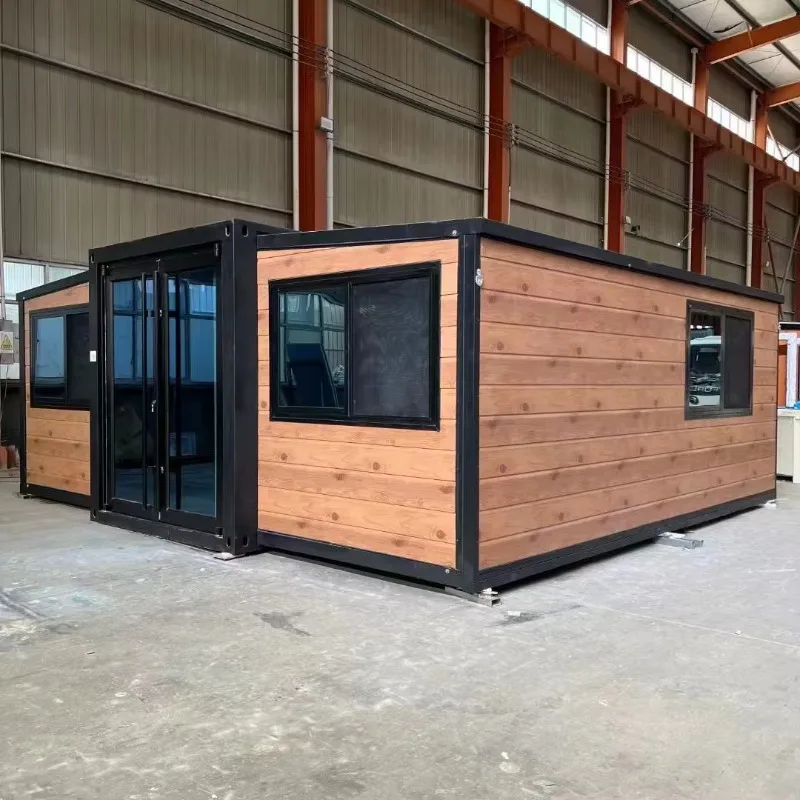 YG Customized 20ft Luxury 2-Story Villa Model Prefab House Expandable 2 Floors Modular Home Multiple Container 2 Sandwich Panel