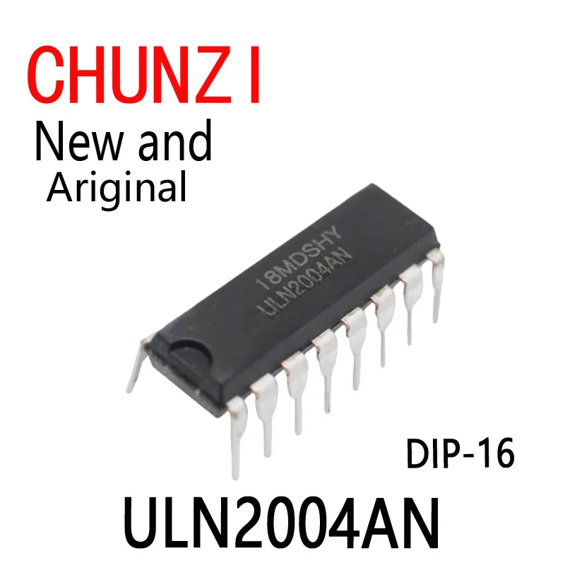 10pcs New and Original Accept Chip IC ULN2004A ULN2004 ULN2004APG DIP-16 ULN2004AN