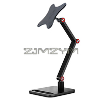 Portable Monitor Stand Height Adjustable Monitor Stand Free Standing Desk Foldable Monitor Support for 16\