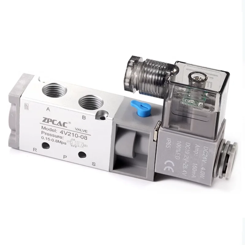 Electromagnetic control valve 220V pneumatic solenoid valve 4V210 a 08 two five-way pneumatic valve