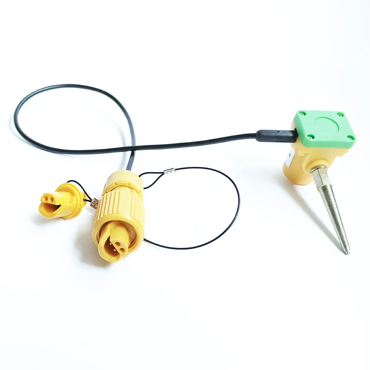 Geophone 14Hz in Land Horizontal Geophone case with Amphib-IV Connector 14 Hz Geophone String
