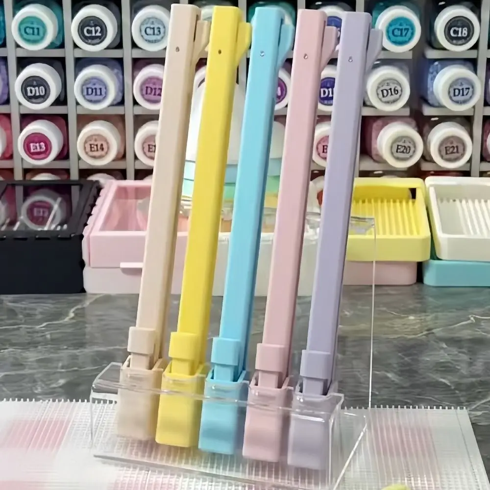 2in1 Press-Type Fuse Bead Pen Handheld Jam-Free Storable Bead Pen Comfortable Grip Time-Saving Collage Bead Tool Pixel Puzzle
