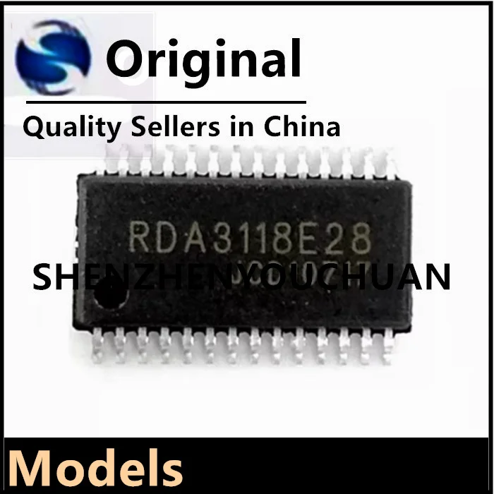 

1-100 шт. новый оригинальный импортный RDA3118E28 SMD TSSOP28 общий чип аудиоблока IC