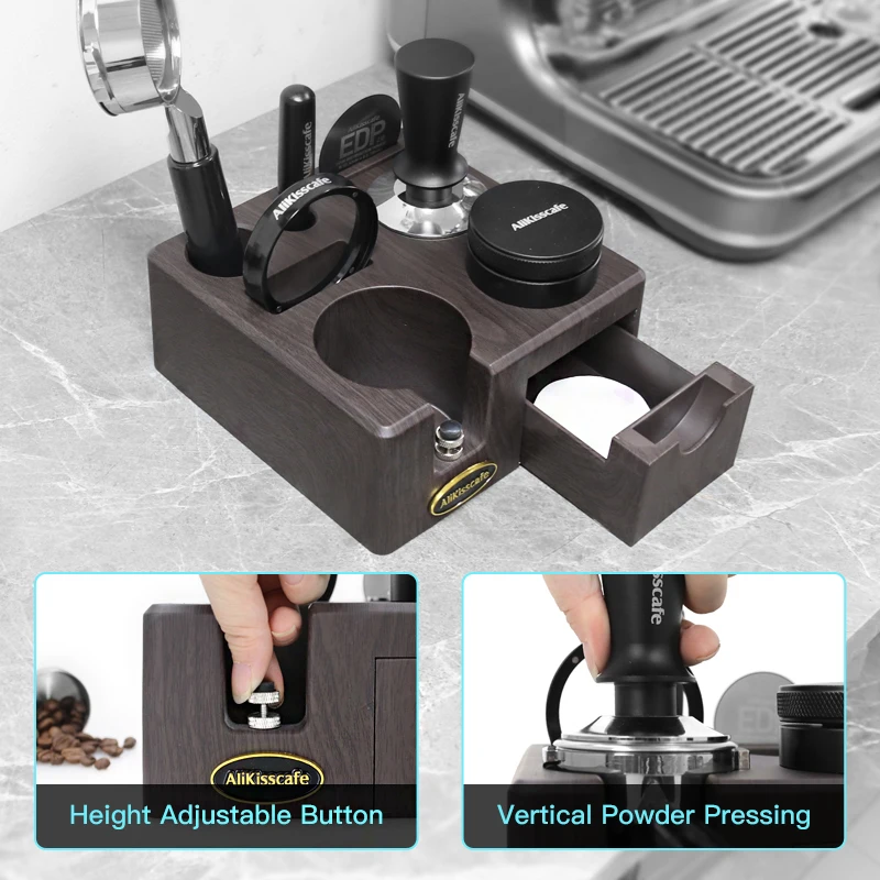 Coffee Tamper Station Portafialter Holder Stand 51mm 54mm 57mm 58mm for Delonghi Breville Espresso Accessories Barista Tools view 3