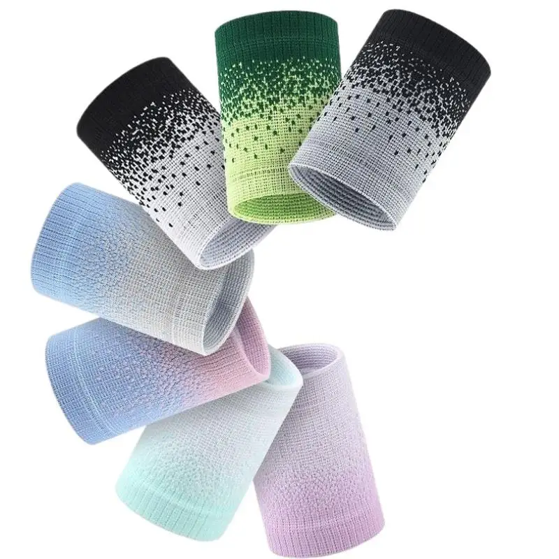 2pc Waistband High Elastic Compression Tennis Wrist Support Brace For Fitness Gym Running Basketball Wrist Wraps Wrist Protecto