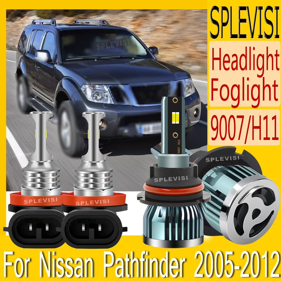 

LED Activate Instantly Vibration-Proof durable Headlight Foglight For Nissan Pathfinder 2005 2006 2007 2008 2009 2010 2011 2012