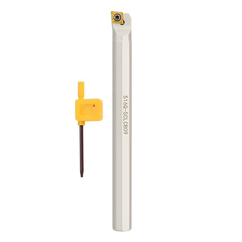 TUOZ SCLCR Portautensili per tornitura interna S06K- S07K- S08K- S10K- S12M- S16Q- SCLCR06 SCLCL06 Barra falciante per tornio CNC Inserti CCMT
