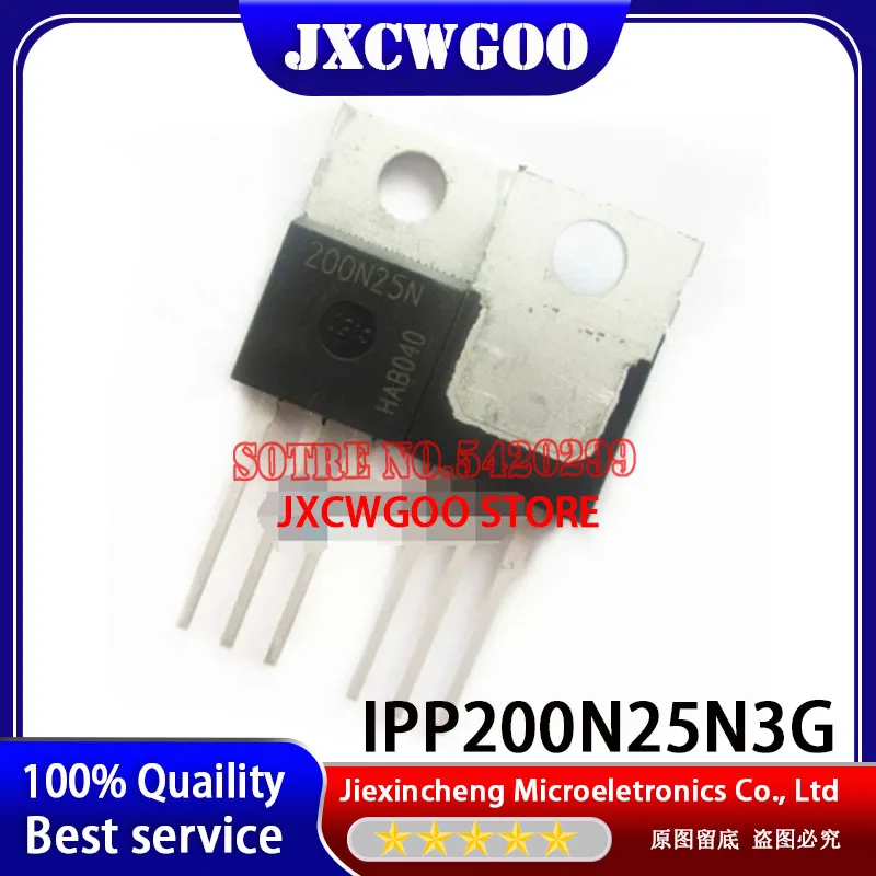 

IPP200N25N3G 200N25N IPP200N25N TO220 MOSFET N-CH 250V 64A New orignal 10PCS/LOT