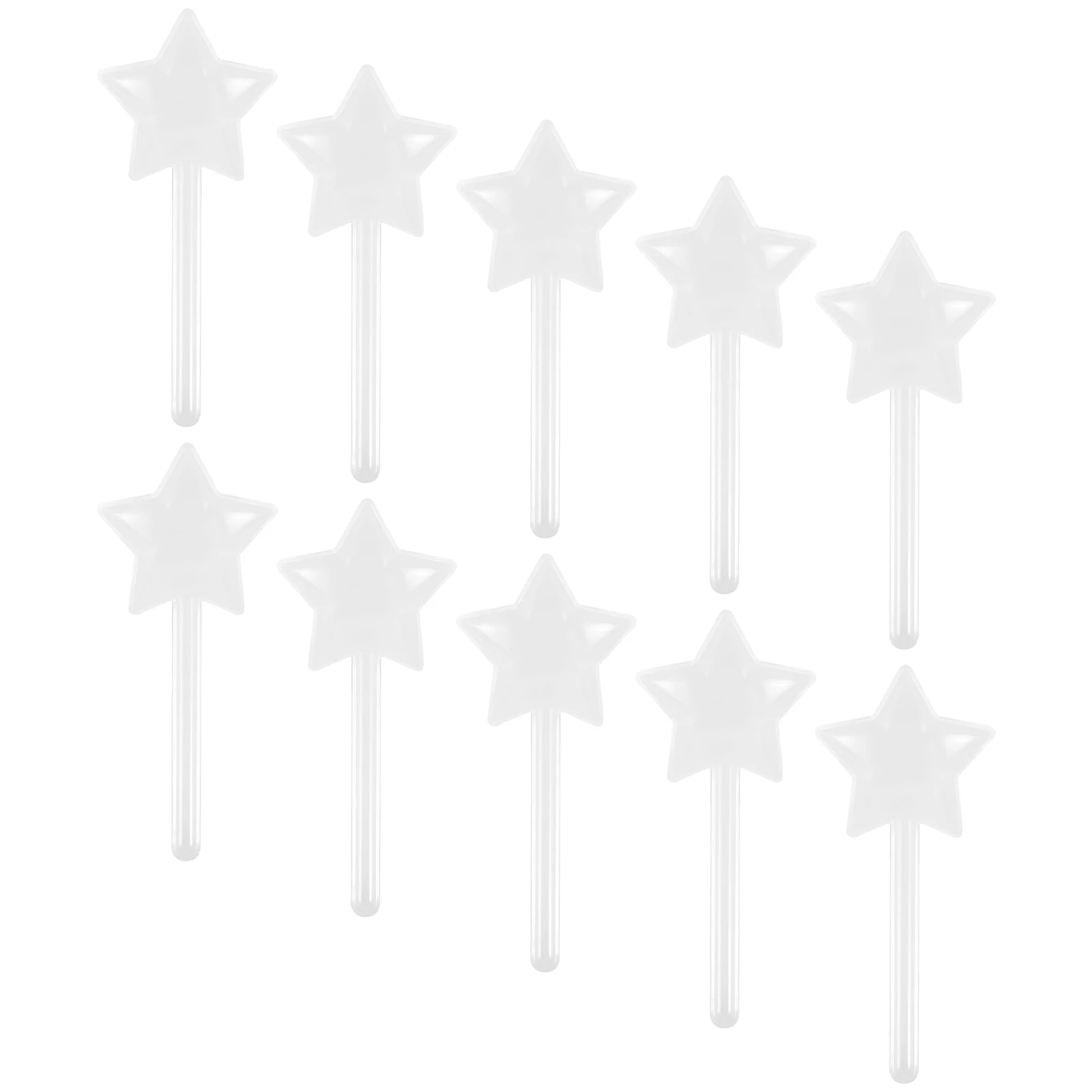 

10 Pcs Candy Box Pentagram Star Fairy Wand Party Favor Wedding Boxes Decorative Storage Plastic Sugar Holder Gift Packaging