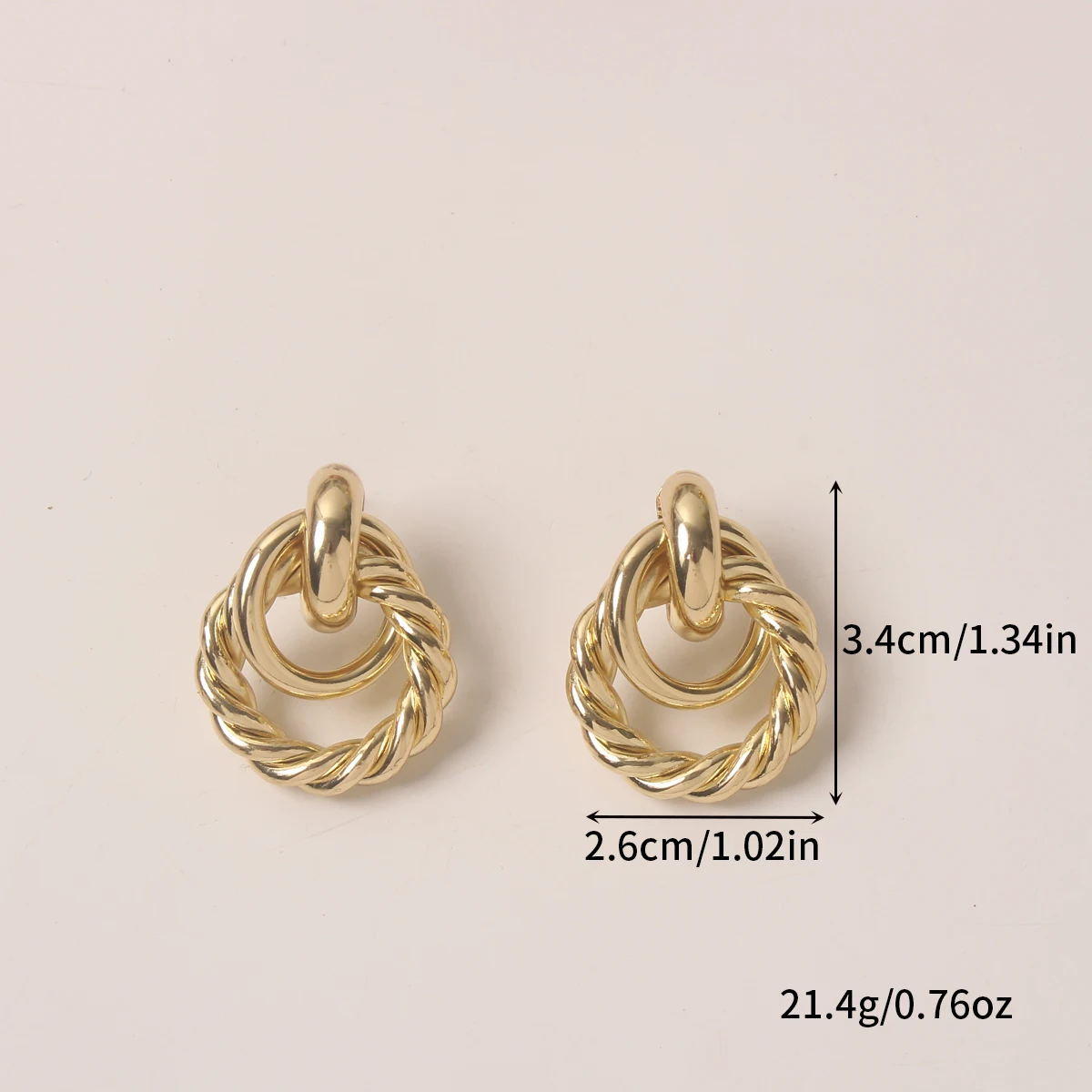 Vintage geometric twisted knot - Unique Women'S Formal Wear ulasan dan harga