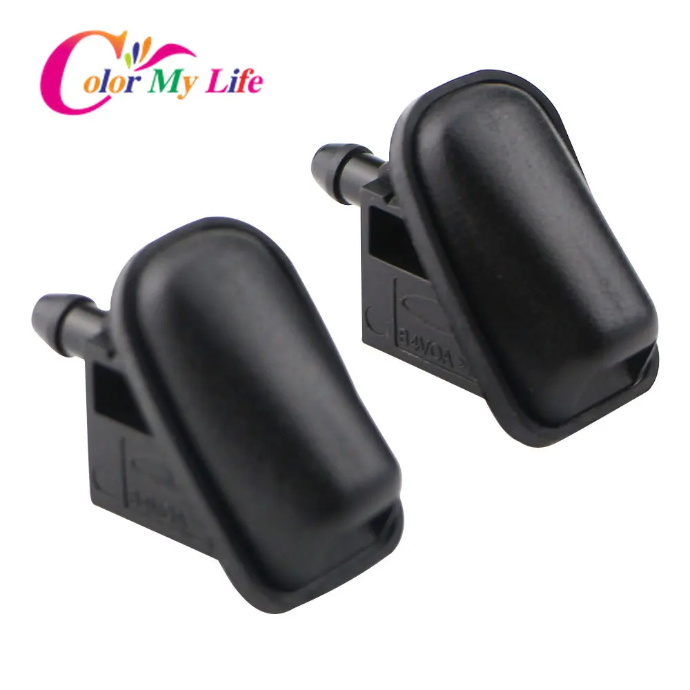 

2Pcs Fan Shaped Water Spray for Ford Focus 2 MK2 Focus 3 MK3 ST RS Hatchback Sedan Escape Head Refires Wiper Spray Jet Washer