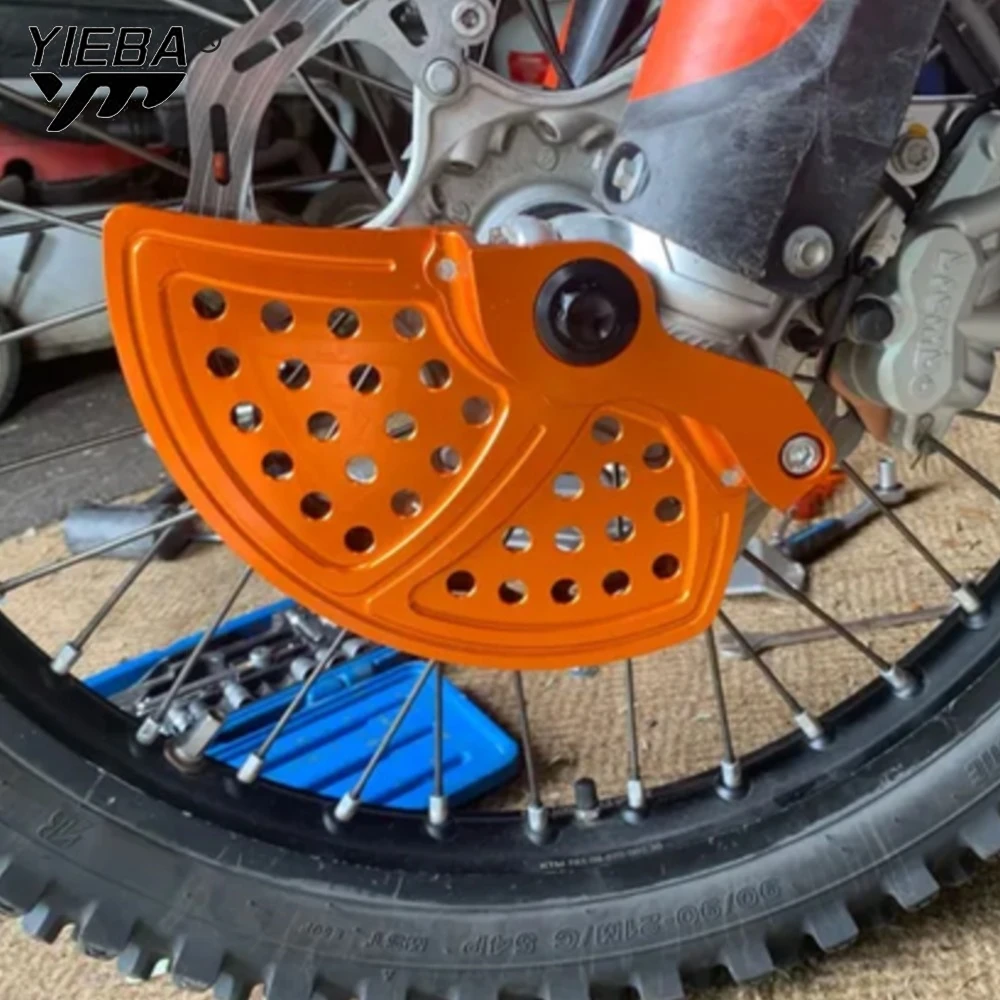 

Motorcycle CNC Front Rear Brake Disc Guard Protector For SX SXF XC XCF EXC EXCF XCW 125 150 250 300 350 450 500 TPI Six Days