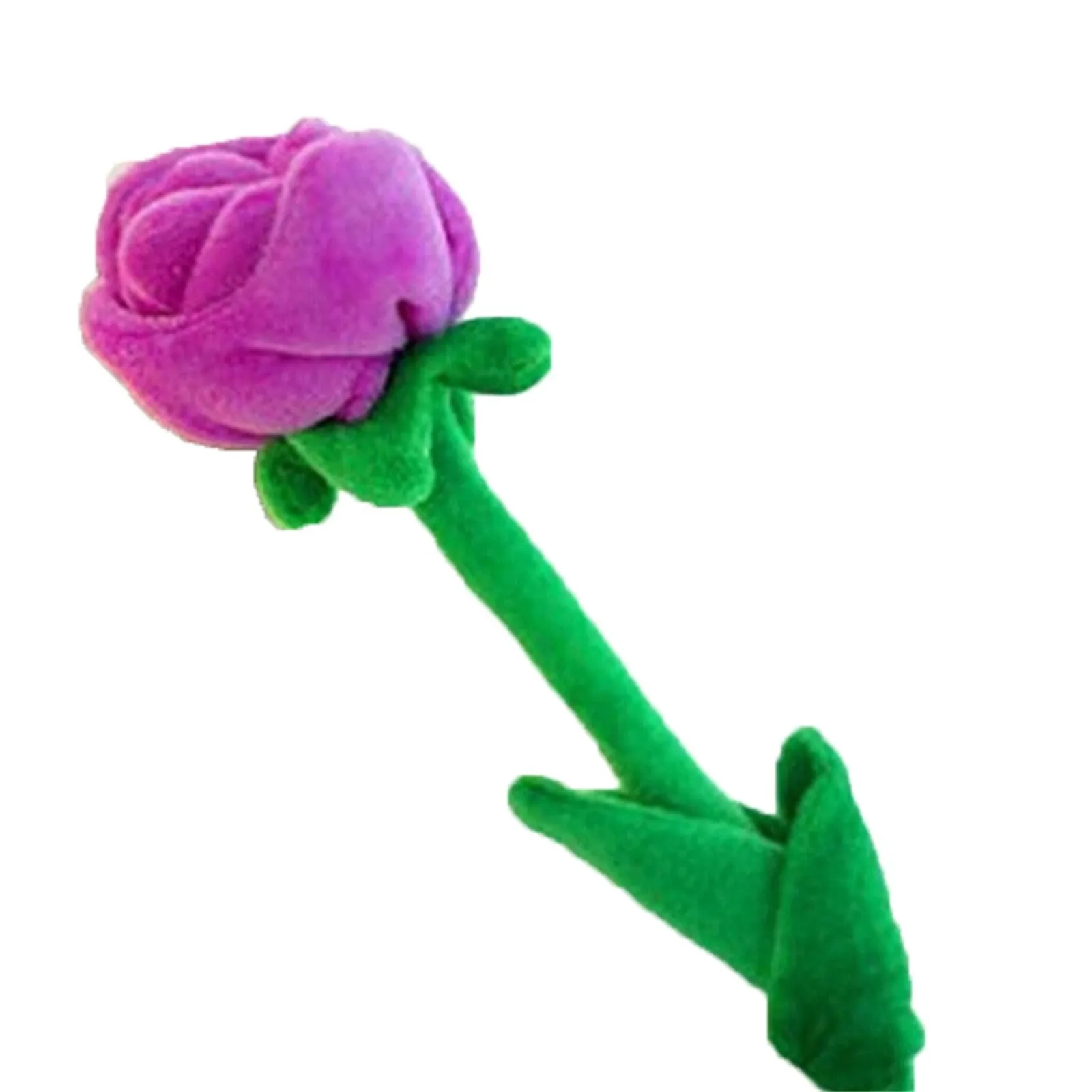 1Pc Cartoon Rose Flower Stuffed Soft Plush Toy Creative Curtain Buckle Home Decoration Christmas Mother\'s Day Gift For Mom
