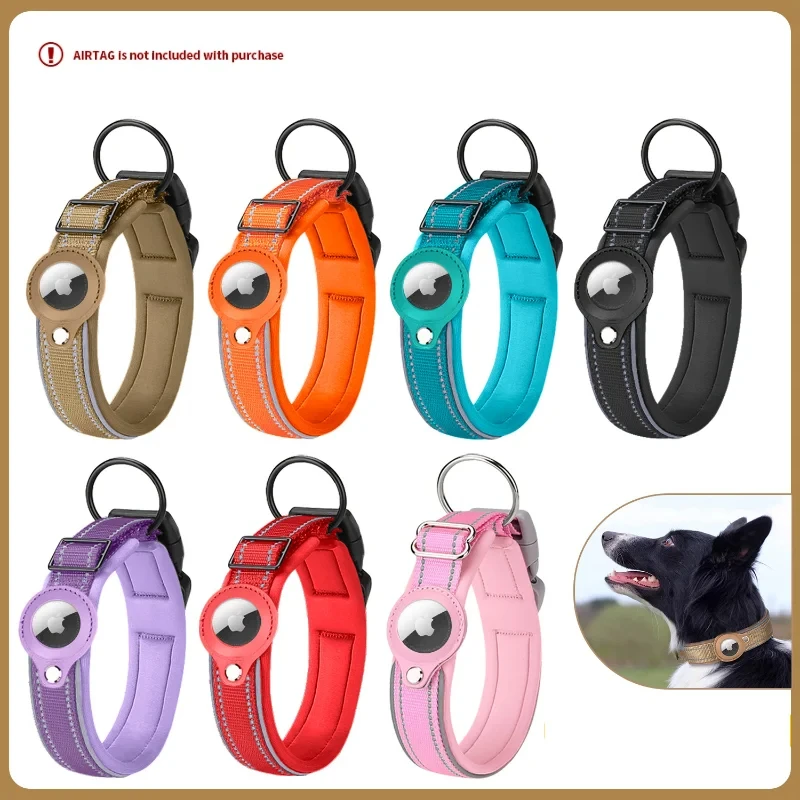 

New Pet Collars Anti-lost Protective Tracker waterproof Positioning Reflective lining pets Collars Upgraded Version