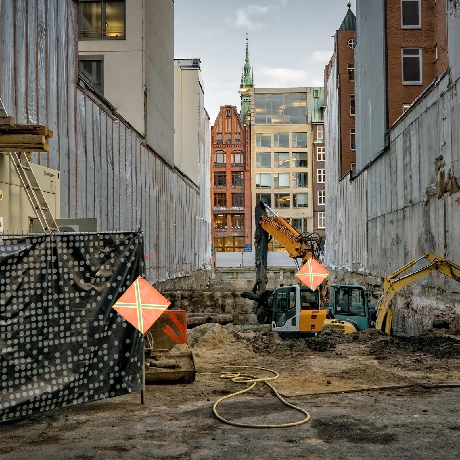 Reflective Flag For Car Truck Atv Rear-End Safety Waterproof Fade-Resistant Signal Flag Mesh Traffic Warning Light