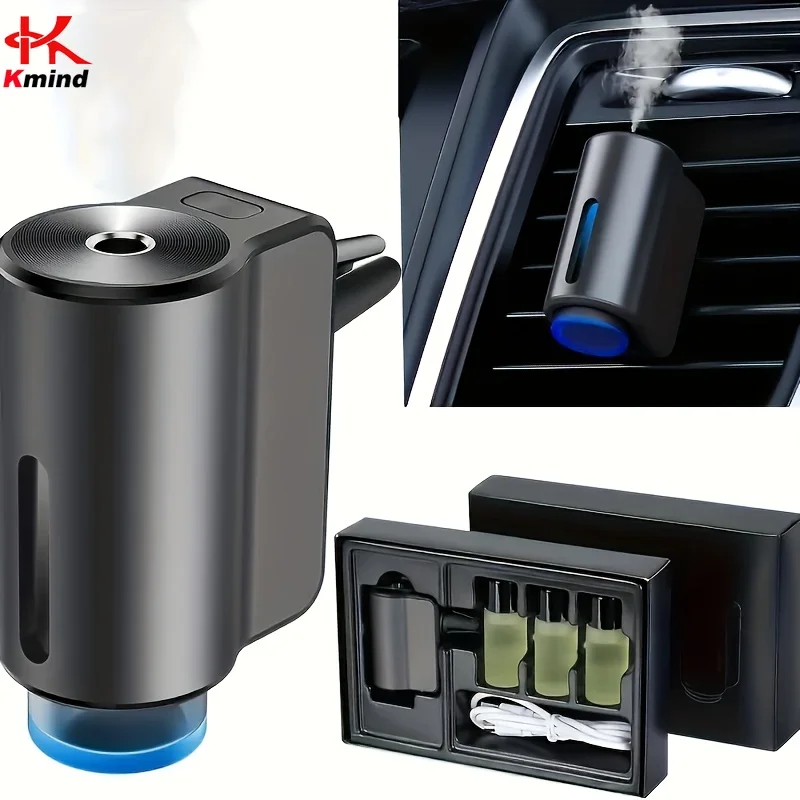 K&M Car Air Fresheners, Purifier Humidifier Essential Diffuser Fragrance Aroma Aromatherapy Perfume Oil Ionizer Generator