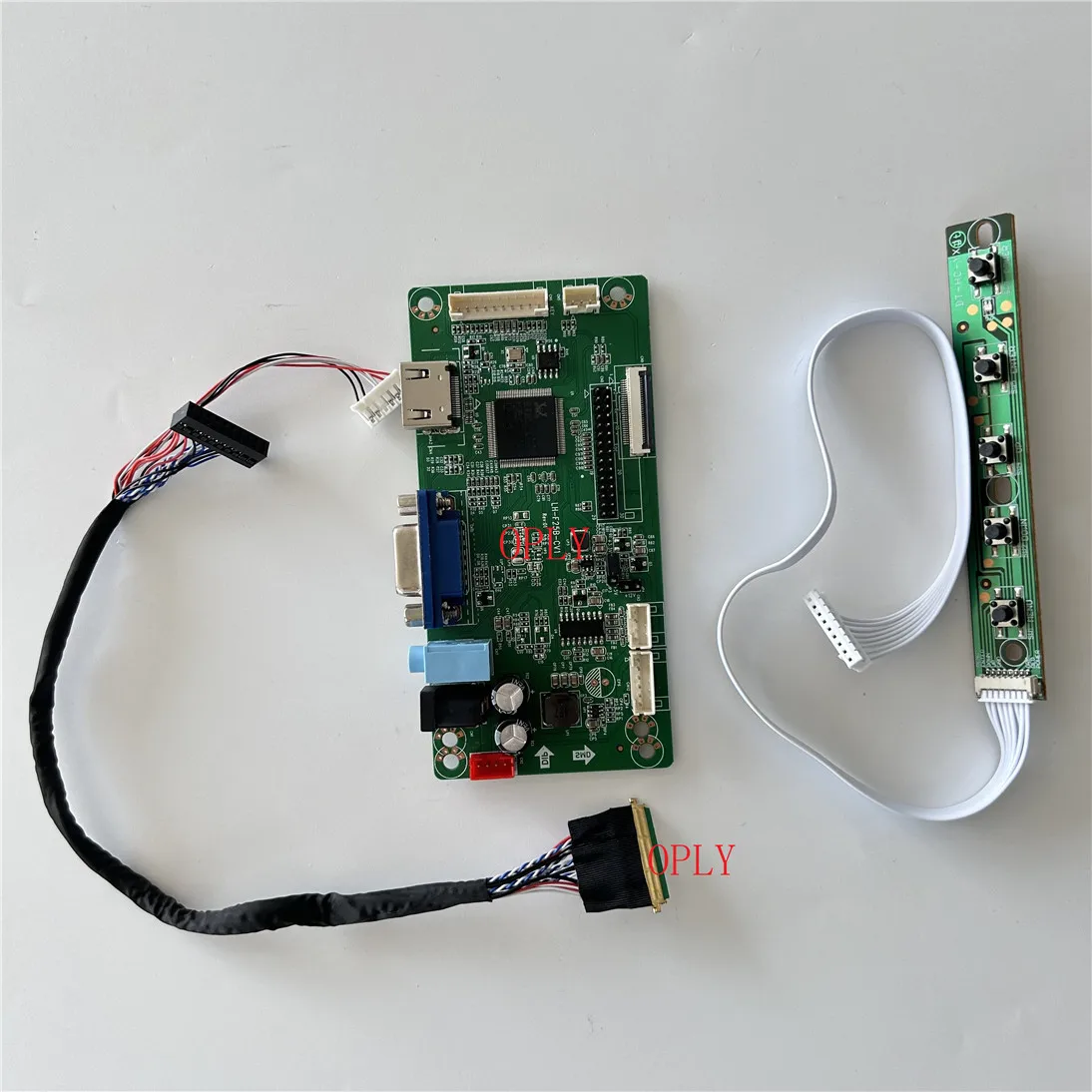 

Work for B101AW01 B101AW01 V1/V0 B101AW01 V2/V3 1024×576 10.1" LED Panel Monitor HDMI-Compatible VGA Controller Board