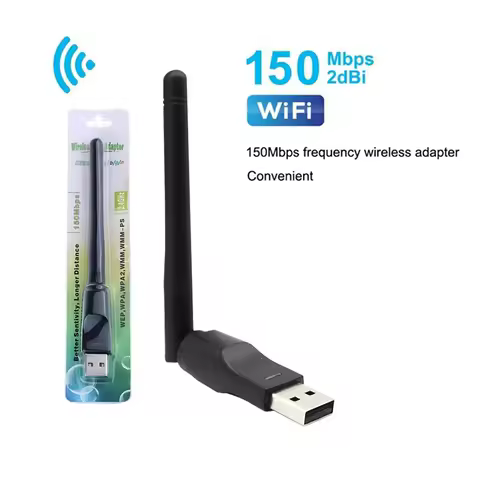 150Mbps Mini USB WiFi Adapter MT7601 RTL8188 Wireless Network Card WIFI Receiver Dongle 802.11 b/g/n For PC Laptop WIFI Receiver