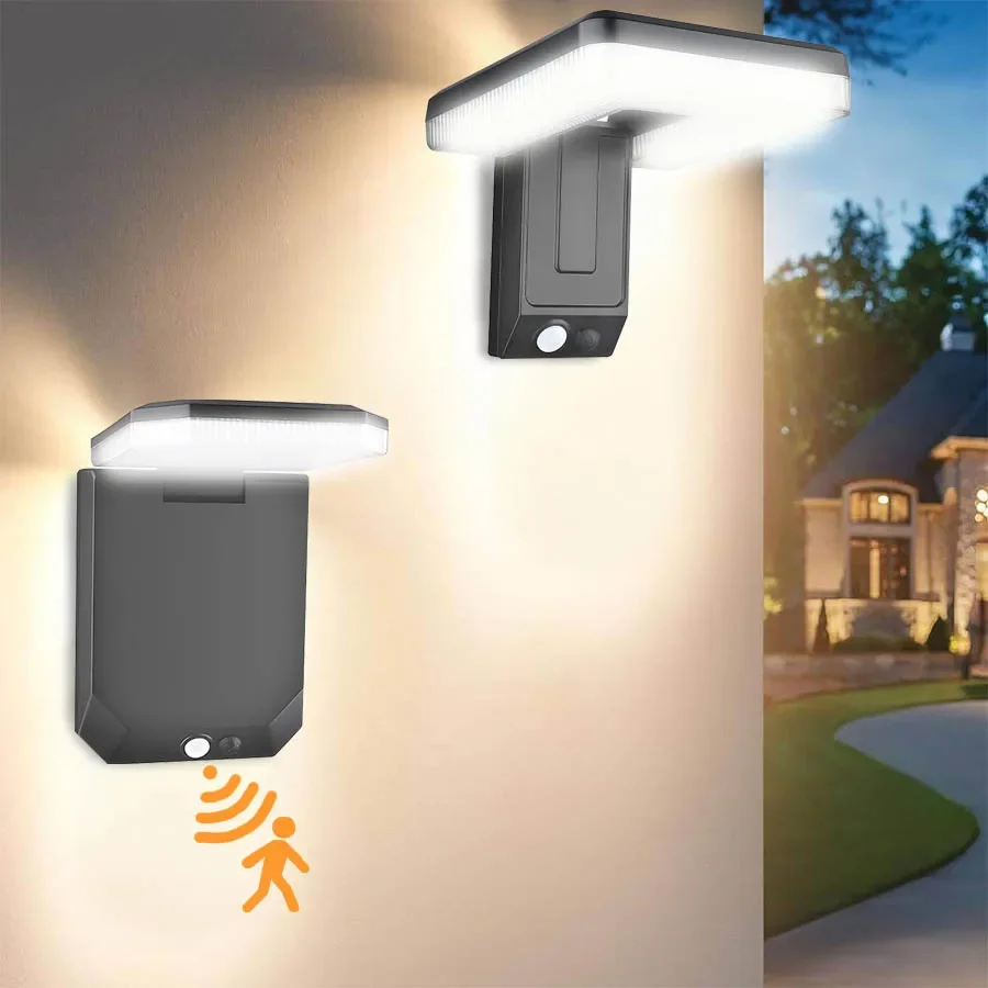 

Multi-functional outdoor solar LED waterproof garden wall lamp a variety of motion sensor models for Garden Road safety lighting