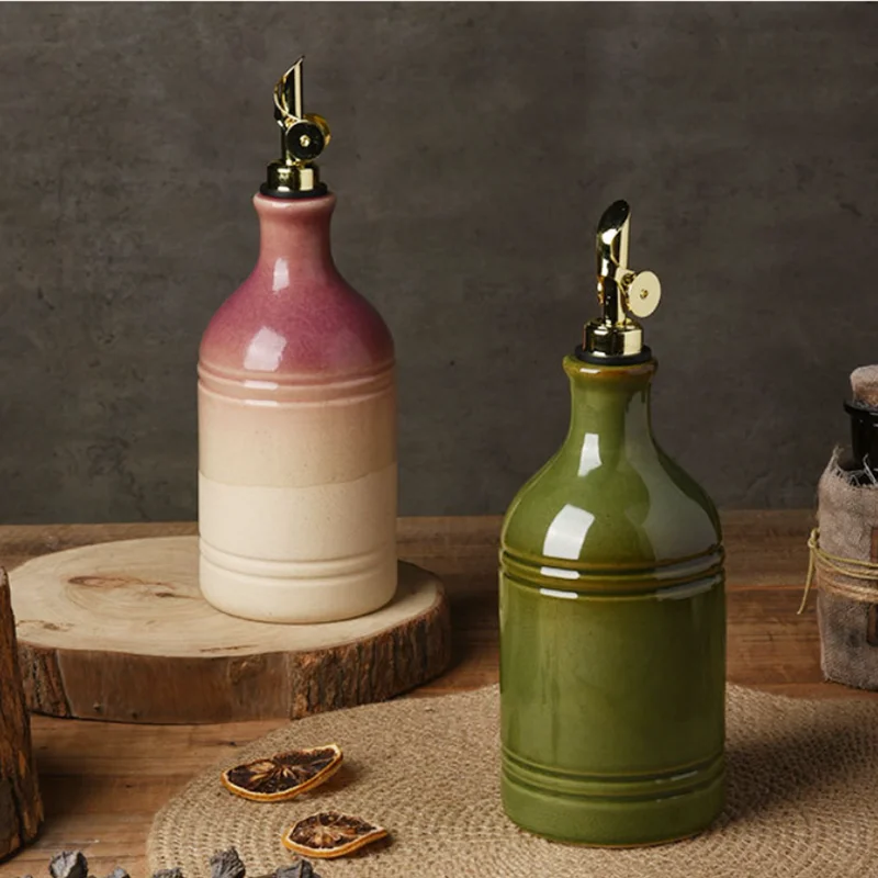 Pink Jars Gold Ceramic Spice Box Sugar Bowl Creative Nordic Light Luxury Kitchen Spice Jar Set Kitchen Storage Storage Tank