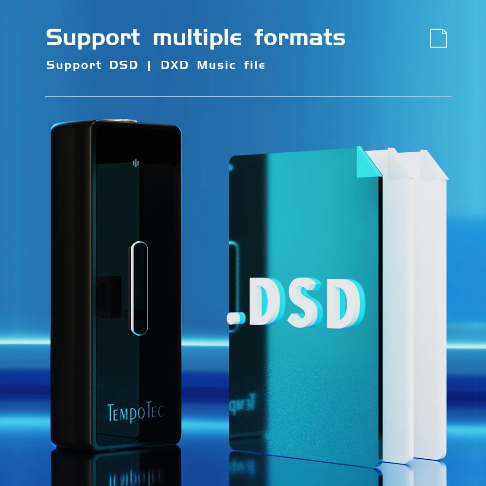 Кабель-адаптер TempoTec Sonata HD III, USB, DAC, Type C, 3,5 мм, усилитель для наушников, усилитель, Hi-Fi декодирование для Android, ПК, MAC, iOS