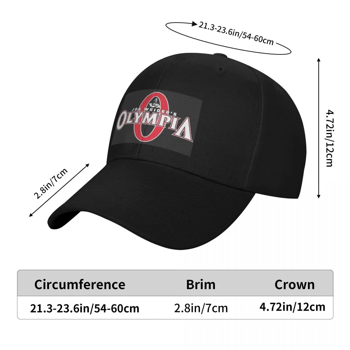 Future Mr OLYMPIA Motivations Cap Fashion Casual Baseball Caps Adjustable Hat Hip Hop Summer Unisex Baseball Hats
