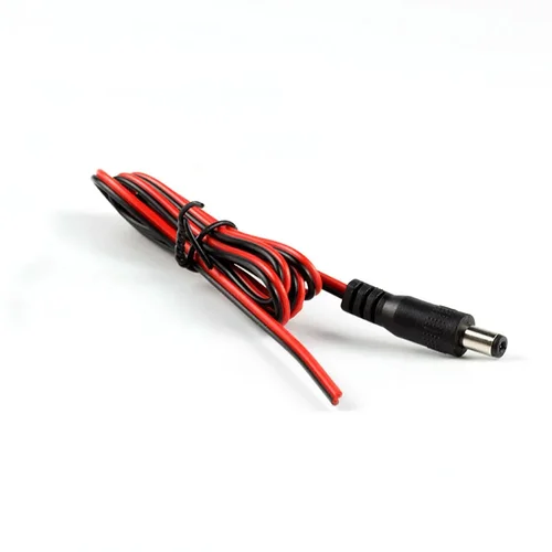 Imagen 1 del producto Cable de alimentación de la cámara de visualización de imagen de marcha atrás del sonido del subwoofer del coche cable de extensión de alimentación DC head 5.5