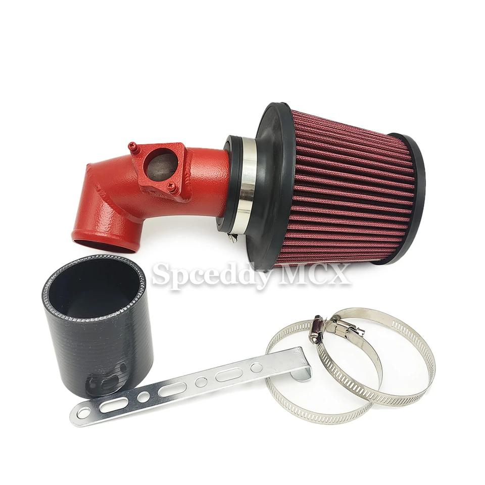 Cold Air Intake For Suzuki Swift 1.5 1.3L Red Aluminum Pipe With 